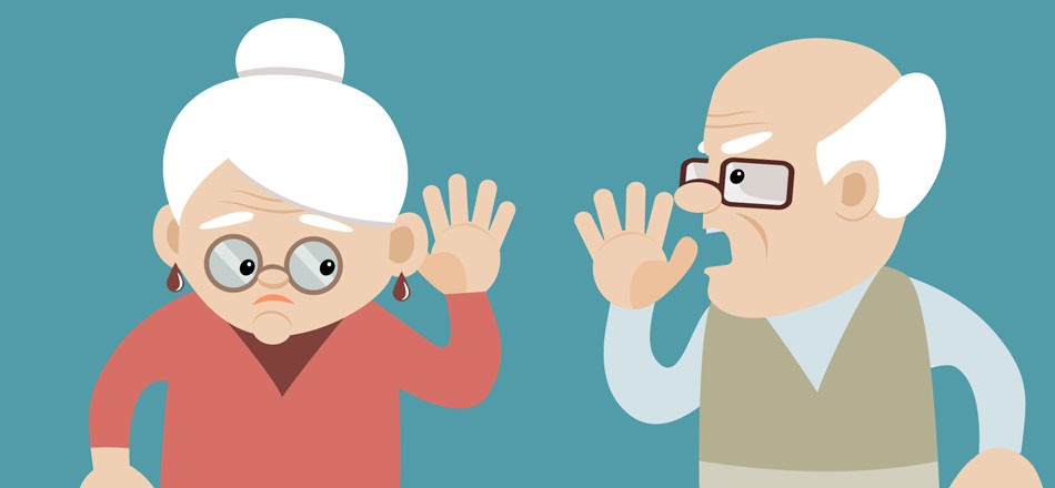 کم شنوایی در سالمندان 